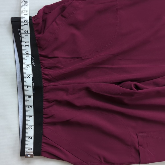 Barko Skechers Uniform Medical Pants S Burgundy Red Purple - Picture 11 of 16